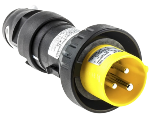 GHG 511 7304 R0001 16A 110-130V 3Pole 4H Ex-plug