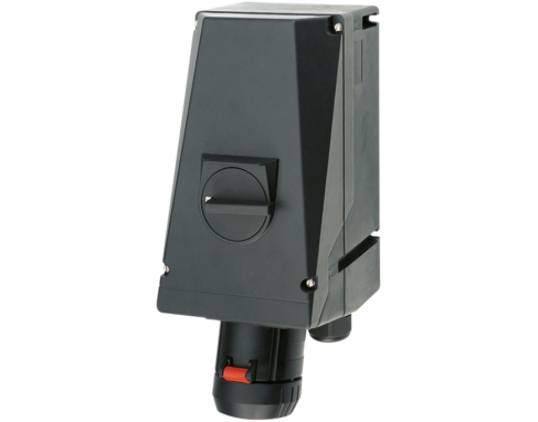 GHG 514 4407 R3001 63A 500V 4Pole 7H Ex-wall socket